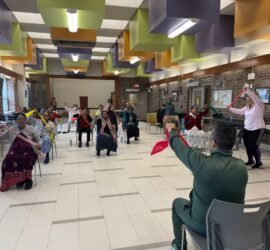 Elders Fitness and Zumba Session