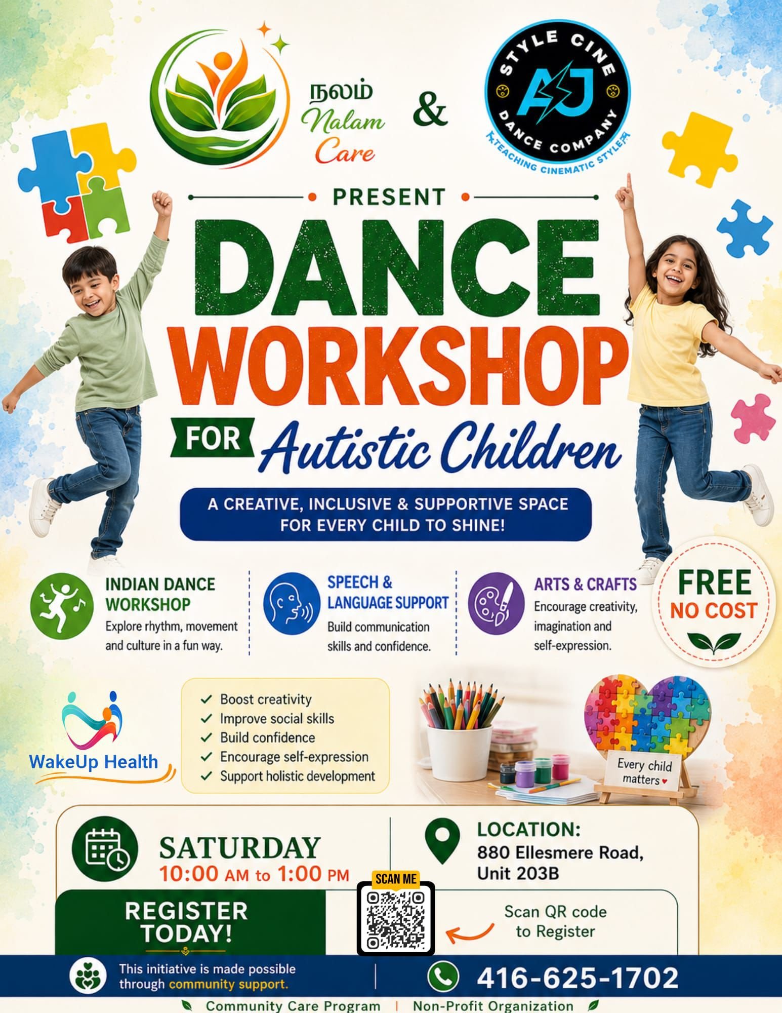 Dance Workshop for Autistic Children